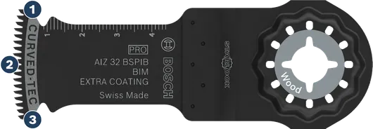 Bosch AIZ 32 BSPIB 木工鋸片。