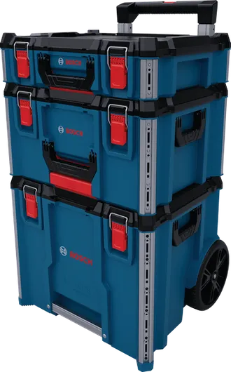 Bosch L-BOXX Contractor Set 3 carrying case system.