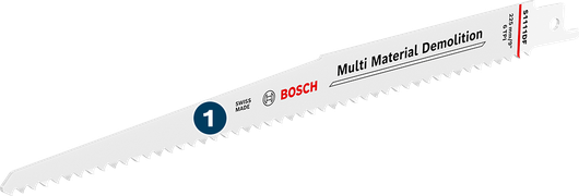 Bosch多用途拆解往復鋸片。
