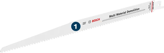 Bosch多用途拆解往復鋸片。