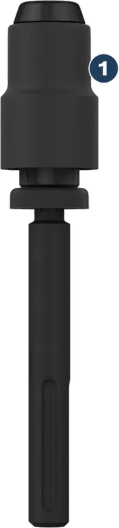 Bosch max 蜘蛛形轉接器，適用於旋轉鎚鑽。