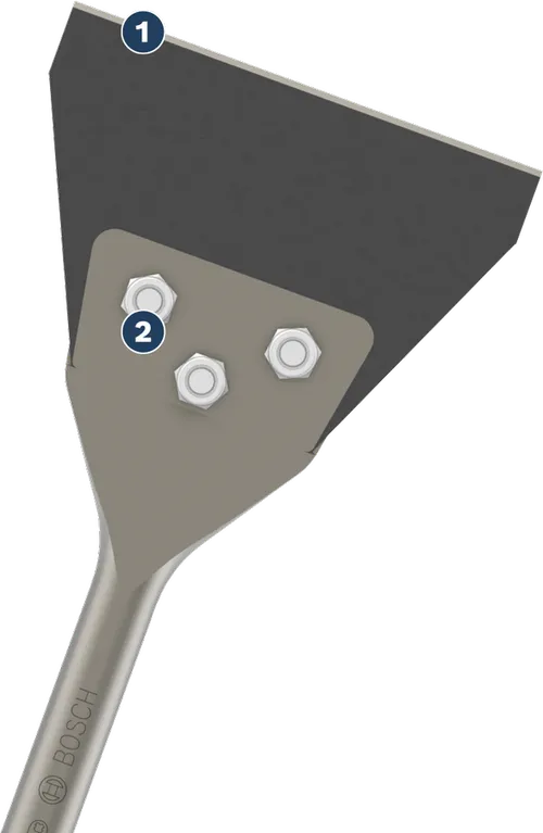 Bosch SDS plus 地板刮刀 130 x 290 mm。