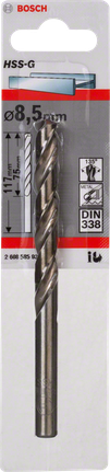 Bosch8.5 毫米 HSS-G 金屬鑽頭。.
