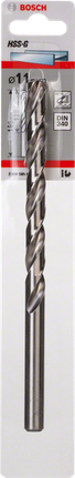 Bosch11 mm HSS-G 金屬鑽頭 DIN 340.