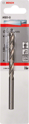 Bosch6.8mm HSS-G 金屬鑽頭 DIN 338.