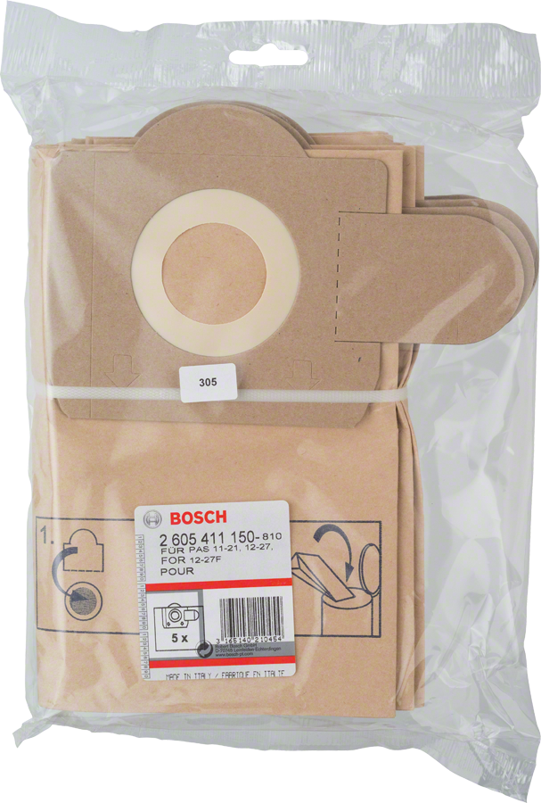 Bosch紙質過濾袋 5 包.