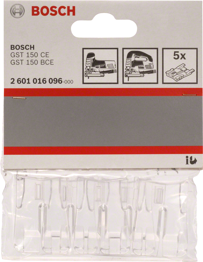 Bosch防碎保護罩 GST 150 CE/BCE 5 件裝.