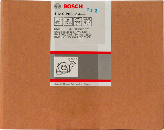 含吸塵出口的切削導引 帶有除塵出口的Bosch切割導軌。.