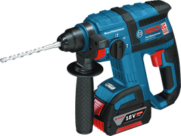 Bosch GBH 18.0 V-EC cordless rotary hammer drill.