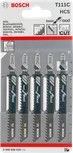 Bosch 111 C 型曲線鋸片，用於快速切割木材。