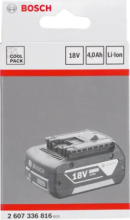 Bosch 4.0Ah 鋰離子電池組。.