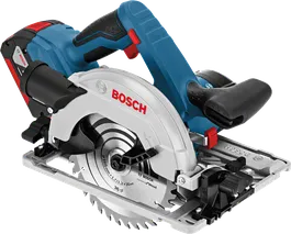 用於木材切割的BoschGKS 18 V-LI 無線圓鋸。.
