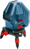 Bosch 3-15 X 雷射水平儀，附三腳架。
