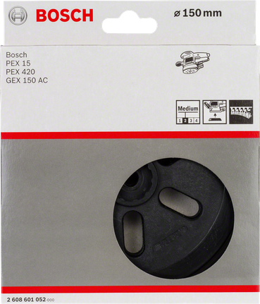 打磨墊 Bosch150mm 中型砂磨墊。.
