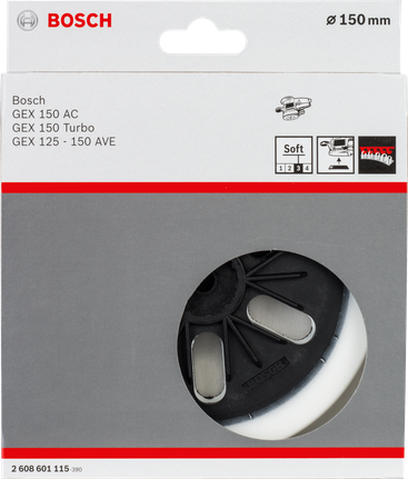 打磨墊 Bosch150 毫米軟砂墊.