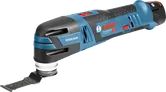 帶有 Starlock 刀片的Bosch GOP 12V-28 無線多功能工具。