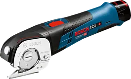 Bosch GUS 12V-300 cordless universal shear for cutting.