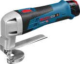 BoschGSC 12V-13 無線金屬剪，用於切割鋼材。