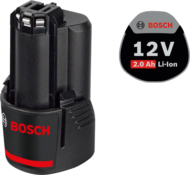 Bosch 2.0Ah 鋰離子電池組。.