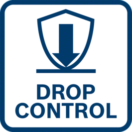 增強的使用者保護 由於Drop Control功能，工具在意外掉落時會自動關閉