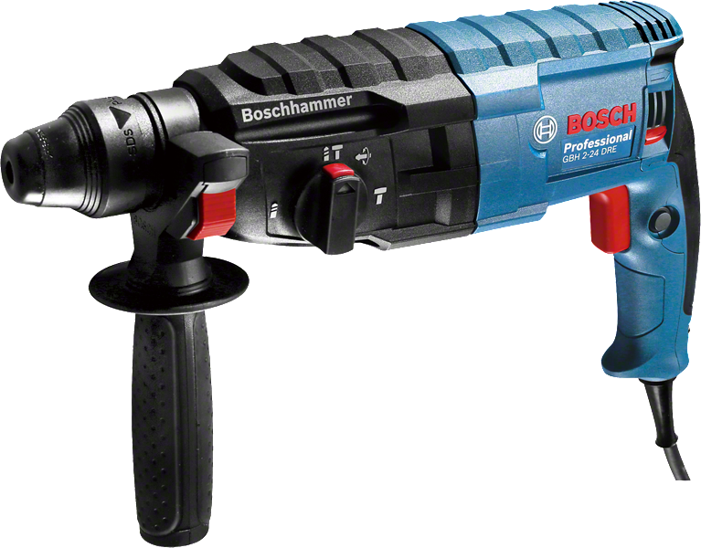 BoschGBH 2-24 DRE 旋轉錘鑽，帶側柄。.