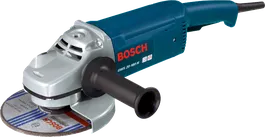 Bosch 20-180 H 角磨機，配有 180 毫米圓盤。