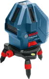 Bosch 5-50 X 雷射水平儀，附三腳架。