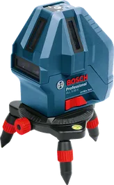 Bosch 5-50 X 雷射水平儀，附三腳架。