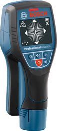 Bosch D-tect 120 wall scanner for detecting objects.