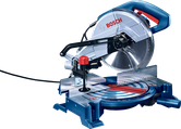 Bosch 10 MX 斜切鋸，附 254 毫米刀片。