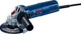 帶側手柄的BoschGWS 900-100S 角磨機。.