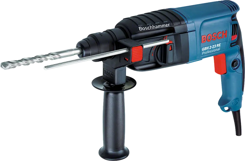 BoschGBH 2-23 RE 旋轉錘，帶側柄。.