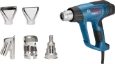 Bosch 20-63 熱風槍配有五個噴嘴配件。