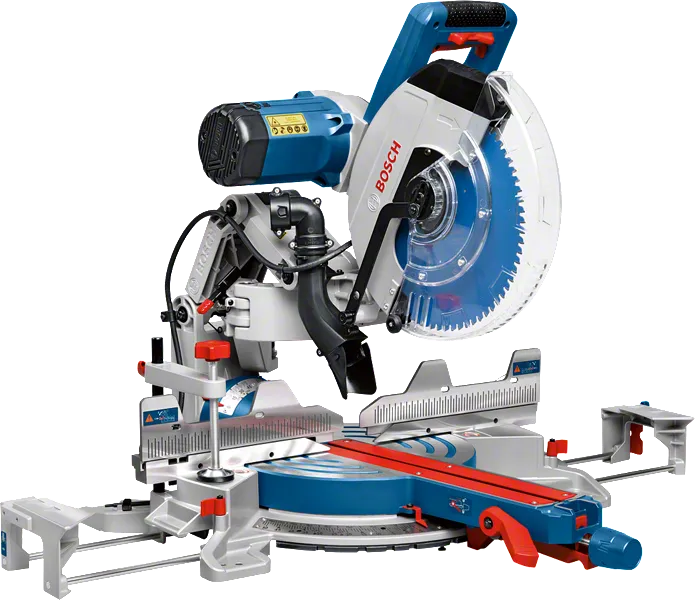 Bosch GCM 12 GDL mitre saw with 305 mm blade.