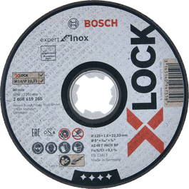 X-LOCK 不鏽鋼 Inox 專業款切割砂輪片