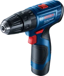 BoschGSB 120-LI 無線電鑽驅動器，符合人體工學的握把。.