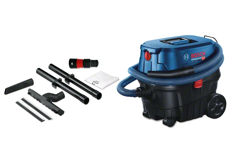 BoschGAS 12-25 乾濕兩用吸塵器，附配件。.