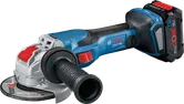 BoschGWX 18V-15 C 無線角磨機，附 X-LOCK 功能。