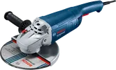 帶有側手柄的BoschGWS 2200 角磨機。