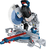 Bosch 18V-305 GDC 無線滑動斜切鋸。