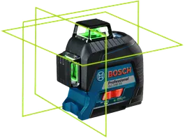 Bosch 3-60 XG 雷射水平儀，附綠色線條。