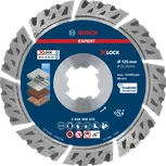 Bosch EXPERT MultiMaterial X-LOCK 鑽石切割片 125 mm。.