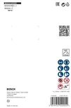 Bosch EXPERT MultiMaterial X-LOCK 鑽石切割片 125×22.23×2.4×12 mm。.