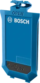附 USB 充電的Bosch BA 3.7V 1.0Ah 電池組。.