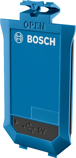 附 USB 充電的Bosch BA 3.7V 1.0Ah 電池組。.