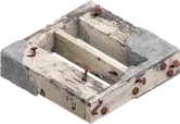 建築用木材。