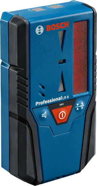 Bosch 6 雷射接收器，具備 IP54 防塵防水等級。