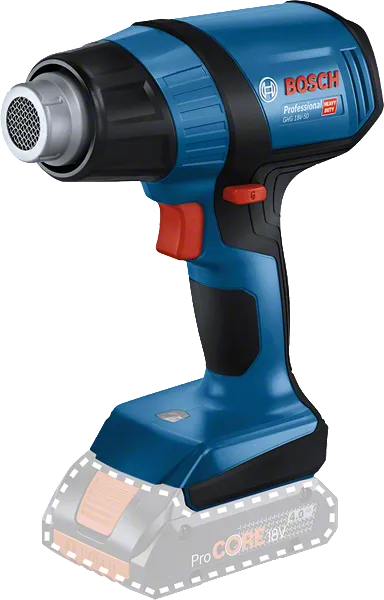 Bosch無線熱風槍 GHG 18V-50，附 4Ah 電池。