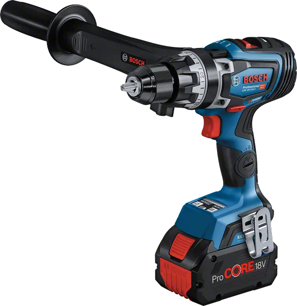 BoschGSB 18V-150 C 無線組合鑽，附側柄。.