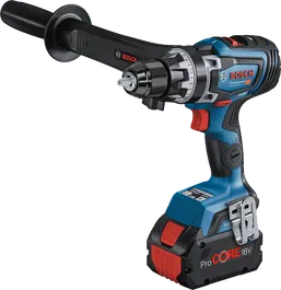 BoschGSR 18V-150 C 無線電鑽，附側把手。